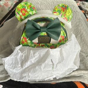 Disney Minnie Mouse Main Attraction Tiki Room Backback - NWT